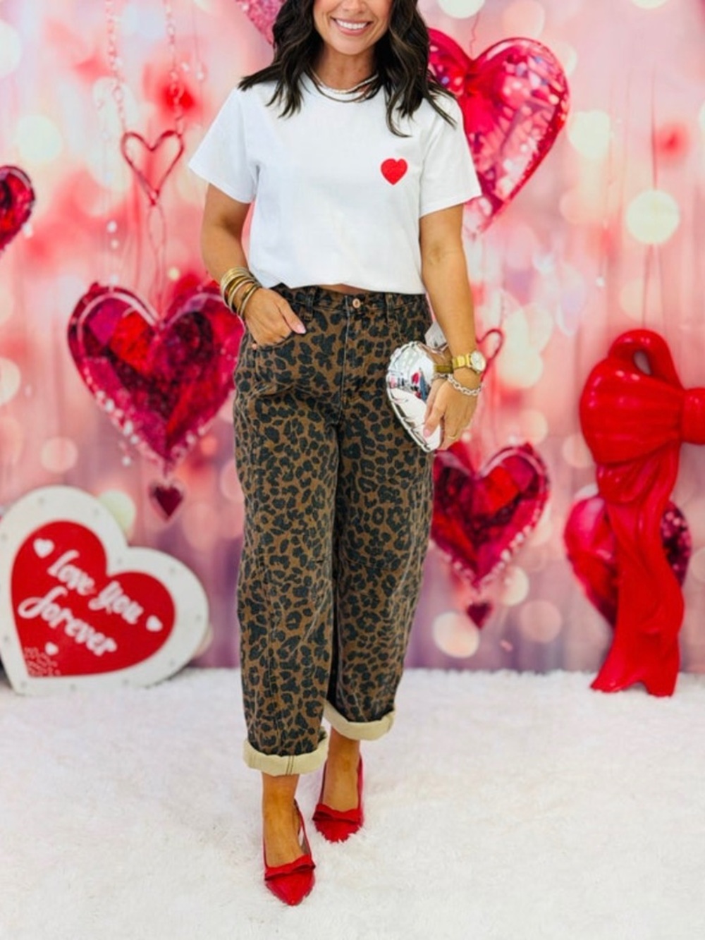 Entry Leopard 🐆 Barrel Jeans